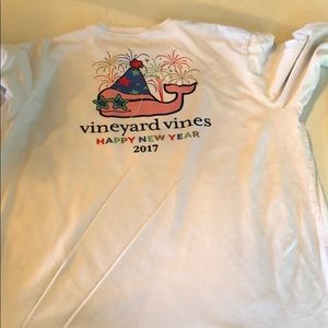 VINEYARD VINES LONG SLEEVE NEW YEARS SHIRT